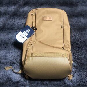 YETI Crossroads Backpack Alpine Brown Laptop Sleeve Clamshell Side Pockets 35L